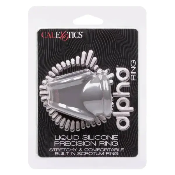 CALEXOTICS - Anillo de Precisión Alfa Gris para Placer Masculino - Imagen 12