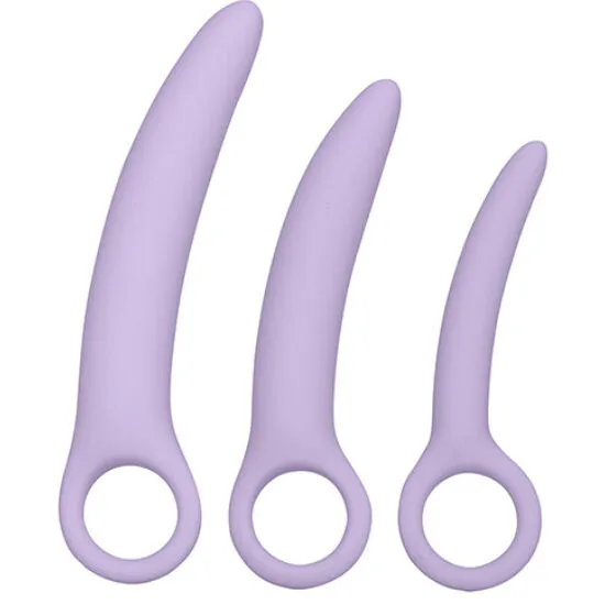 CALEXOTICS - Set de 3 Dilatadores Vaginales de Silicona Dr. Laura Berman