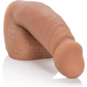 CALEXOTICS - Packing Penis Pene Realístico 14.5 cm Marrón para una Masculinidad Atractiva