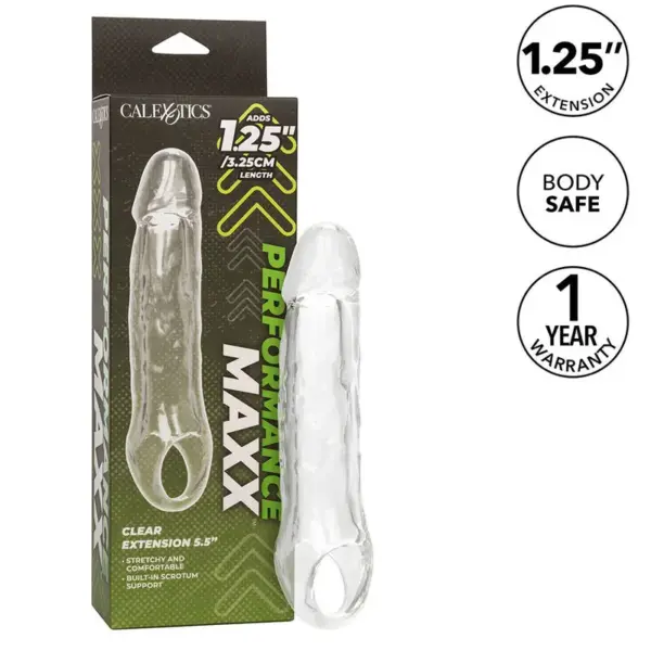 CalExotics - Performance Maxx Extensión Clara 5.5 Transp. - Imagen 2
