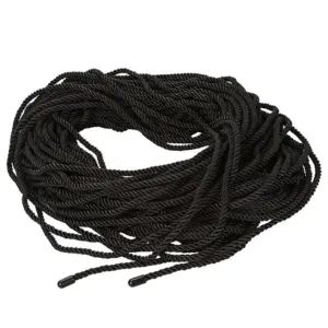CalExotics - Cuerda BDSM negra 50 m para juegos creativos