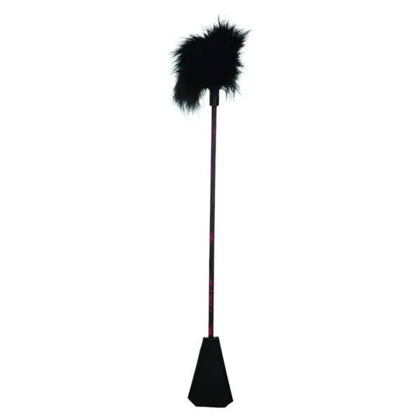 CalExotics - Fusta de Plumas Negras Scandal para BDSM