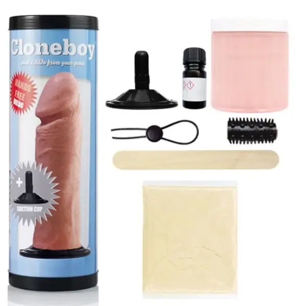 Cloneboy - Dildo & Suction Cap Rosa para Crear tu Propia Diversión
