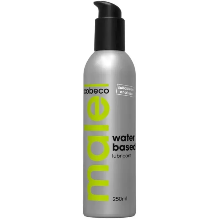 COBECO - Lubricante masculino a base de agua 250 ml para el placer íntimo