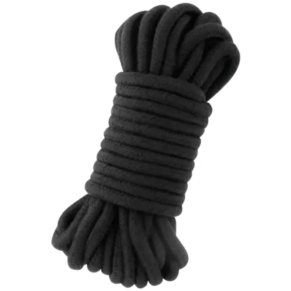 DARKNESS - Cuerda Japonesa 10 m Negro para Bondage - Imagen 2