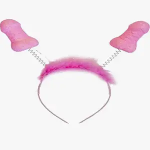 Diablo Picante - 6 UDS Antenas Pito Rosa Purpurina