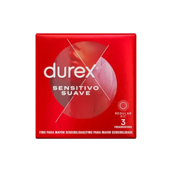 Durex - Sensitivo Suave 3 Unidades para el Placer Seguro - Imagen 2