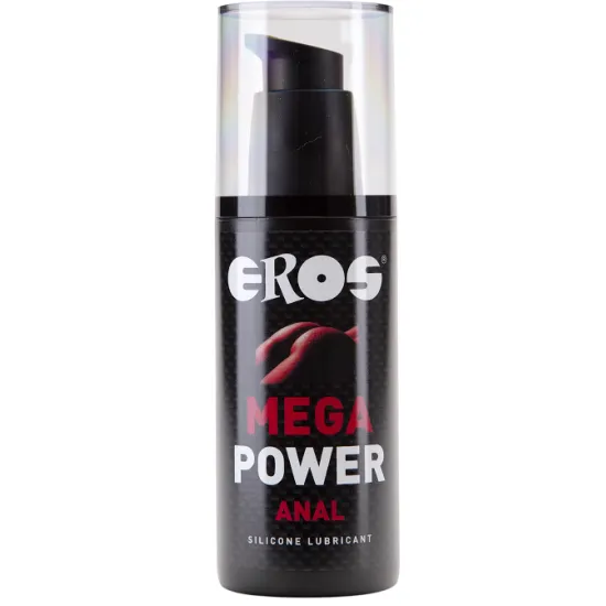 EROS POWER LINE - Lubricante anal de silicona 125 ml para una experiencia intensa