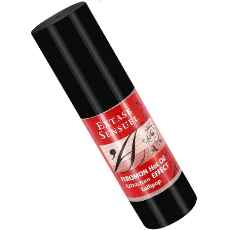 Extase Sensual - Aceite de masaje efecto calor con feromonas Piruleta 30 ml