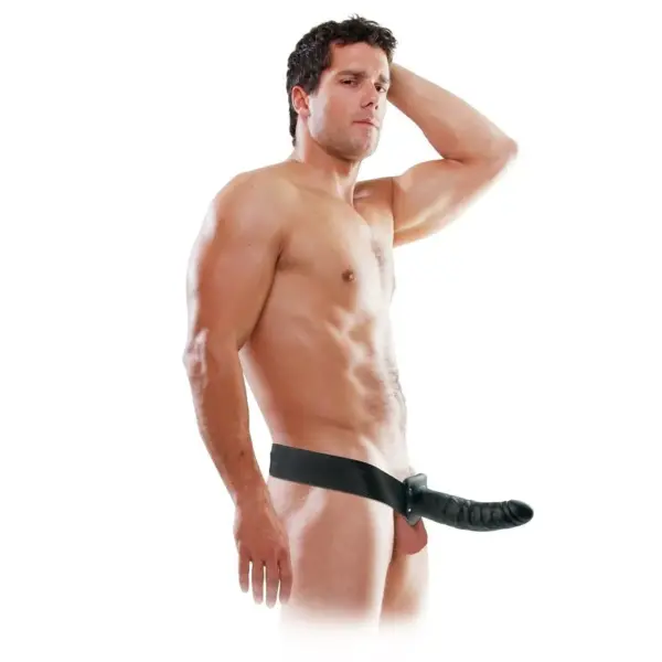 Fetish Fantasy Series - Arnés Hueco 19 cm Negro para Placer Sin Límites