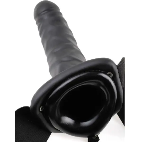 Fetish Fantasy Series - Arnés Hueco 19 cm Negro para Placer Sin Límites - Imagen 4