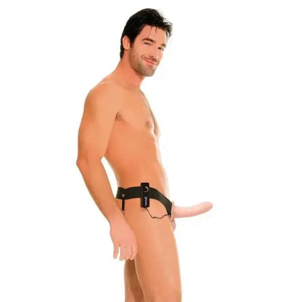 Fetish Fantasy Series - Arnés Hueco Vibrador Natural 14cm para Él y Ella - Imagen 5