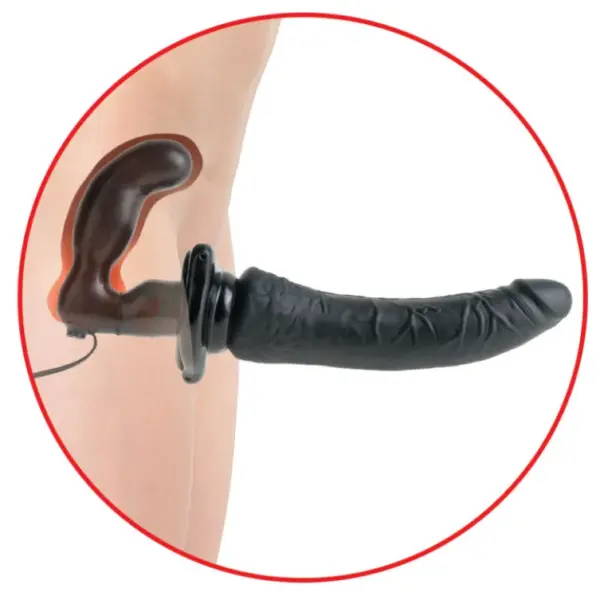 Fetish Fantasy Series - Deluxe Arnés Vibrador Penetrix Negro para Placer Sin Límites - Imagen 4