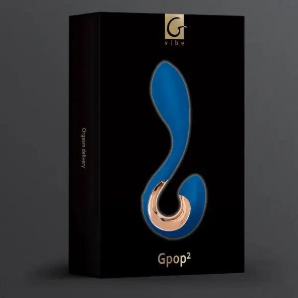 G-VIBE - GPOP 2 Vibrador Punto G y P Azul Índigo - Imagen 6