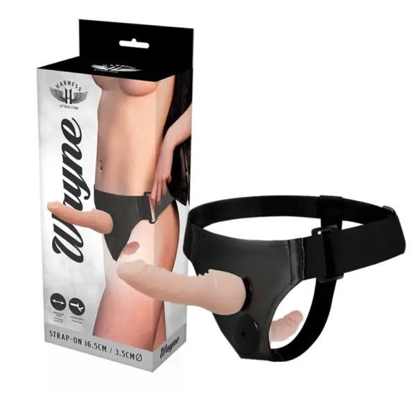 Harness Attraction - Wayne Doble Penetración 16.5 cm -O- 3.5 cm