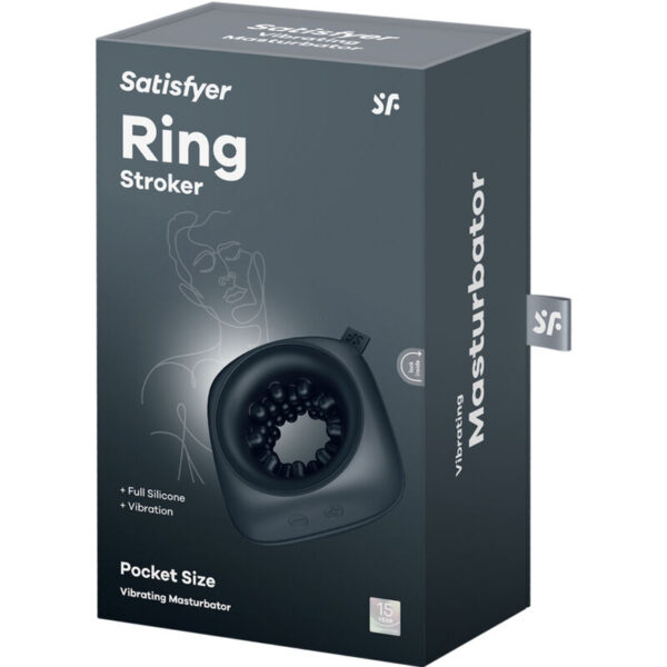Satisfyer - Ring Stroker Masturbador & Vibrador para Placer Personalizado - Imagen 6