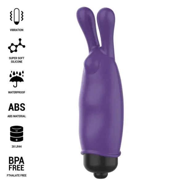 INTENSE - Bala Vibradora Morado 8.7 x 2.4 cm para Placer Portátil - Imagen 2