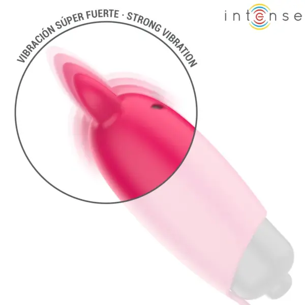 INTENSE - Bala Vibradora Demonio Rojo 9.3 x 2.4 cm para Placer Infinito - Imagen 5
