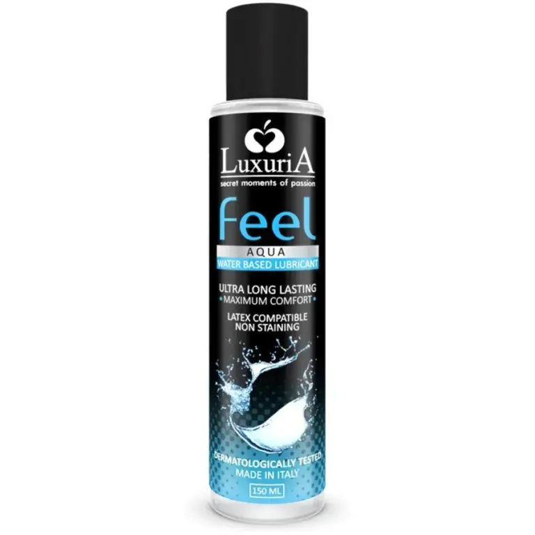 INTIMATELINE - Luxuria Feel Lubricante Base Agua 150 ml para Placer Intimo