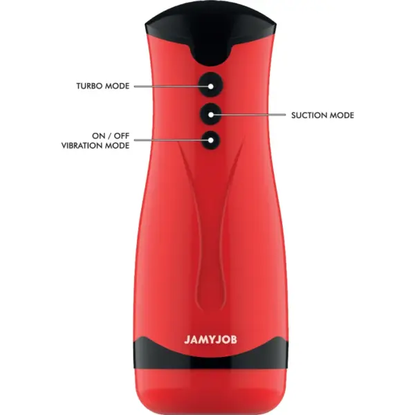 JAMYJOB - Masturbador de succión y vibración Dameron para el placer absoluto - Imagen 4
