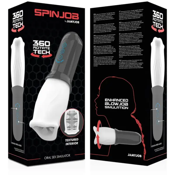 JAMYJOB - Spinjob Masturbador con Rotación: Placer Realista - Imagen 9