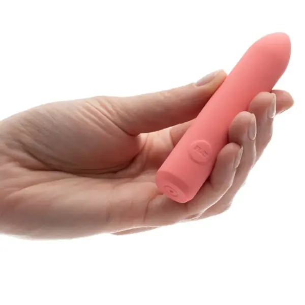 ILY Bullet - Bala vibradora rosa para placer personal - Imagen 4