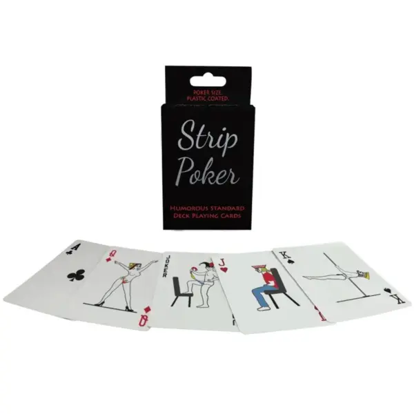 KHEPER GAMES - Strip Poker Baraja de Cartas Humorísticas para Adultos