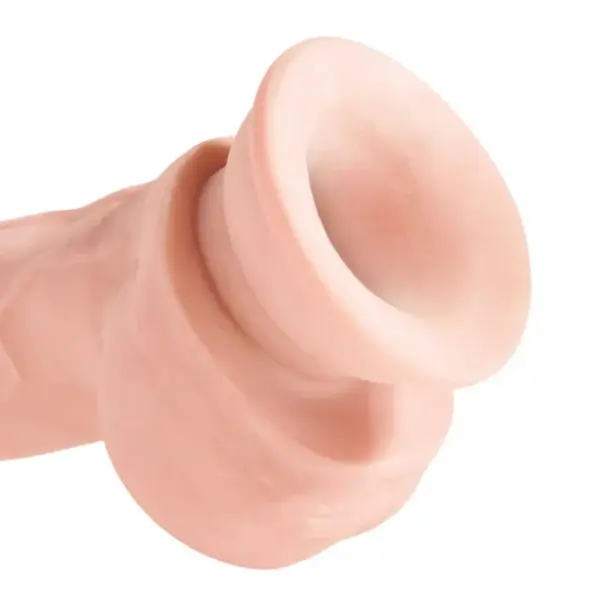 KING COCK - DILDO TRIPLE DENSIDAD 18.4 CM - Imagen 4