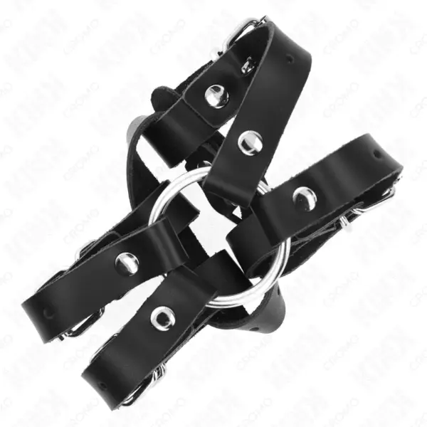 KINK - Anillo pene con múltiples correas ajustables para un placer único - Imagen 3