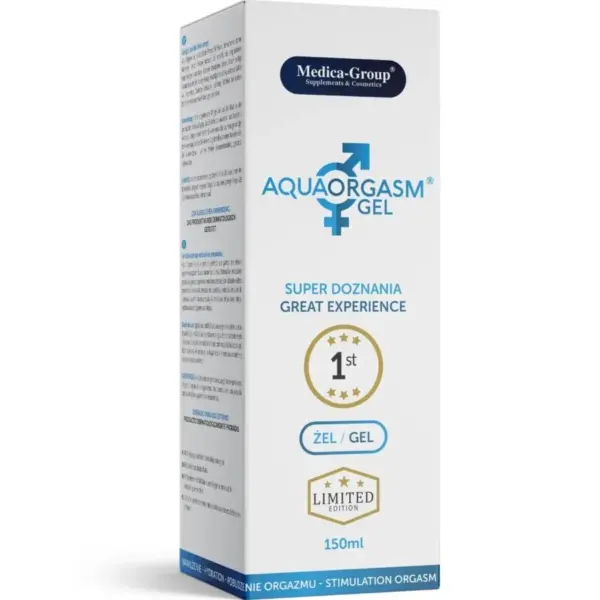 MEDICA GROUP - Aqua Orgasm Gel Íntimo 150 ml para Sensaciones Intensas - Imagen 2