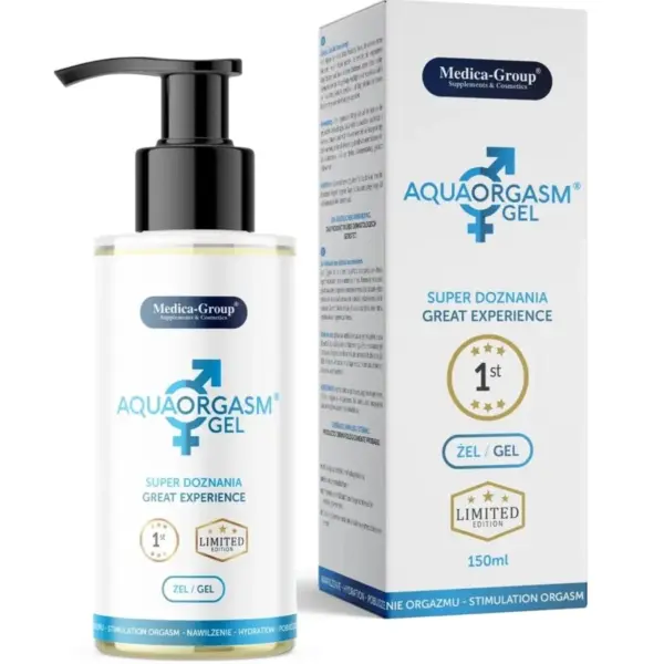 MEDICA GROUP - Aqua Orgasm Gel Íntimo 150 ml para Sensaciones Intensas - Imagen 3