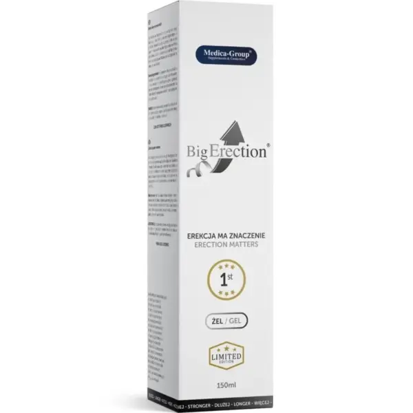 MEDICA GROUP - Big Erection Gel Íntimo para Hombre 150 ml - Imagen 2
