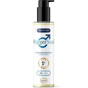 MEDICA GROUP - BIGGER SIZE GEL INTIMO PARA HOMBRE 150 ML