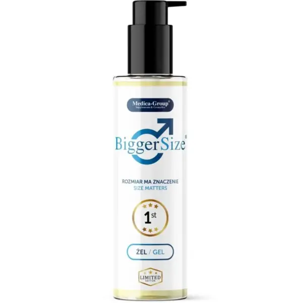 MEDICA GROUP - Bigger Size Gel Íntimo para Hombre 150 ml