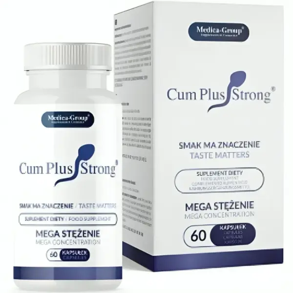 Cum Plus Strong - Aumento de Semen 60 Cápsulas para Placer Intenso - Imagen 3