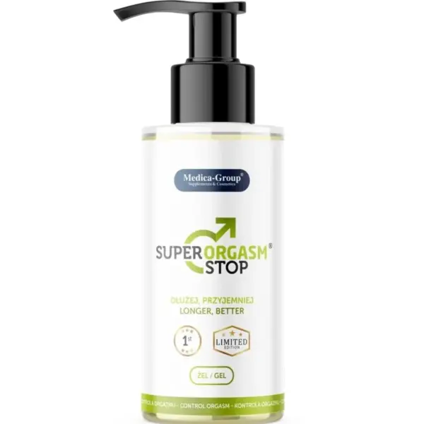 MEDICA GROUP - Super Orgasm Stop Gel Íntimo para Hombre 150 ml