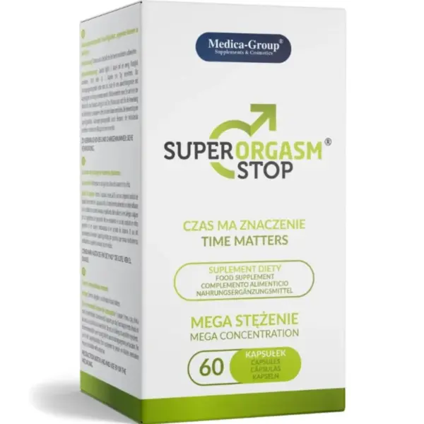 MEDICA GROUP - Super Orgasm Stop Retardante para Hombre 60 Cápsulas - Imagen 2