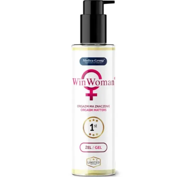 Win Woman Gel Íntimo Femenino - Potencia Tu Placer con 150 ml de Sensaciones