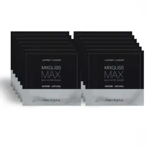 MIXGLISS - Max Lubricante Dilatador Anal Pack 12 Monodosis 4ml