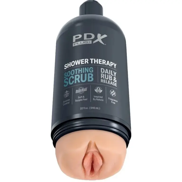 PDX PLUS - Masturbador Stroker Diseño Discreto de Bote Champú Soothing Scrub