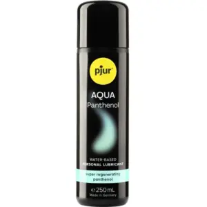 PJUR - Lubricante Aqua Panthenol a Base de Agua 250 ML para Placer y Cuidado