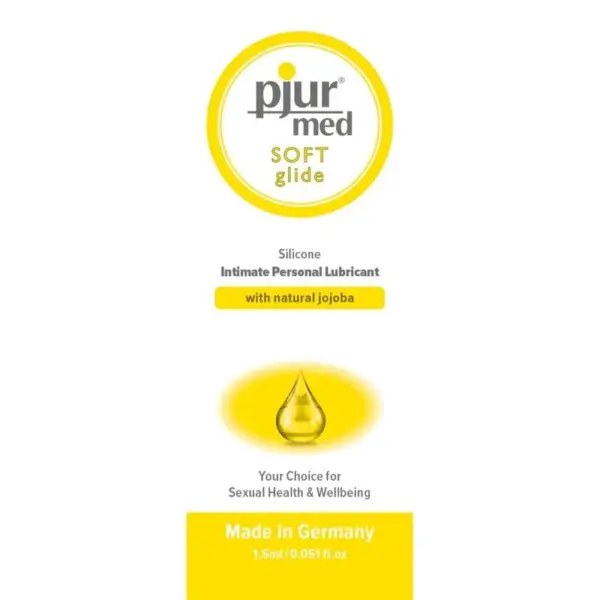 PJUR - MED SOFT GLIDE Lubricante Silicona 1.5 ML