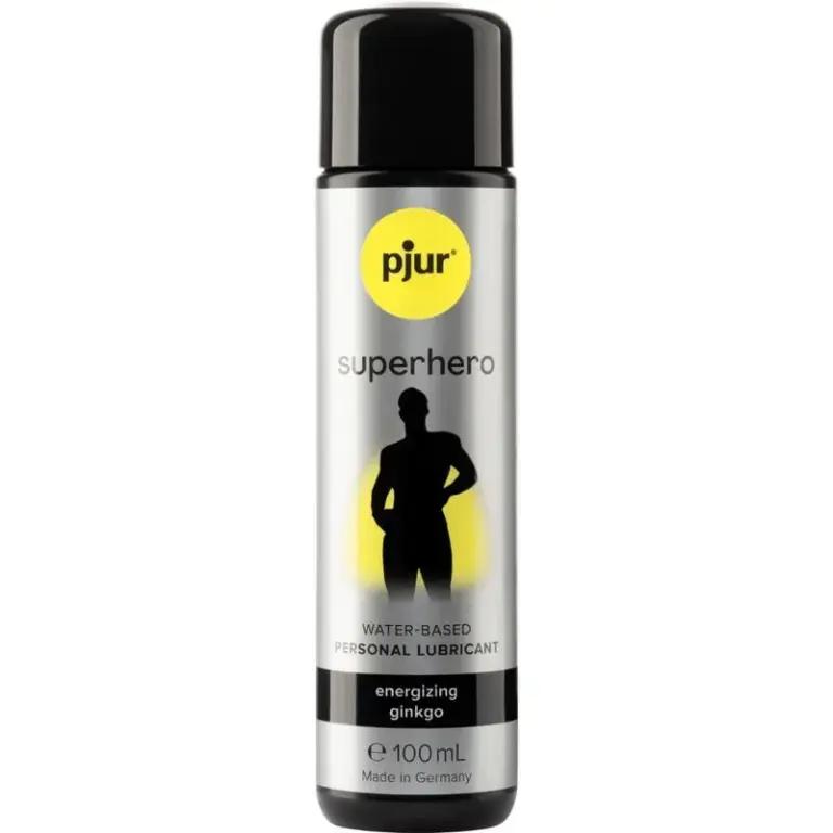 PJUR - Superhero Lubricante Retardante 100 ml para Placer Duradero