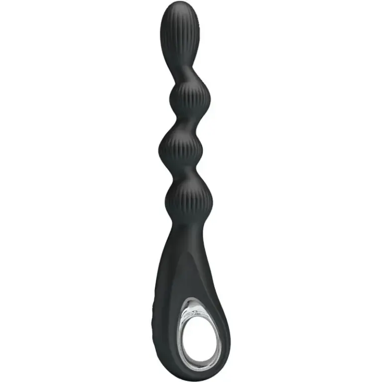 Pretty Love - Vibrador anal Federer 12 vibraciones negro