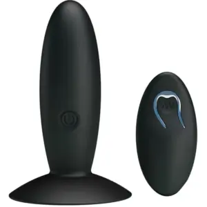 Pretty Love - Plug anal recargable con vibración y mando
