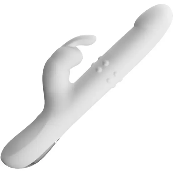 Pretty Love - Vibrador Rabbit con Rotación Plateado - Imagen 2