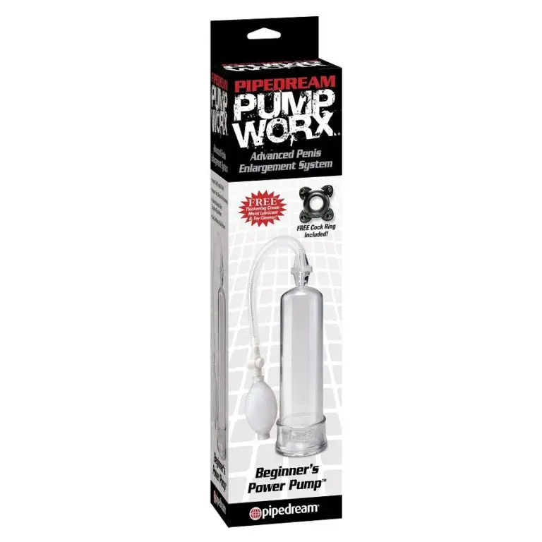 PUMP WORX - Bomba de Erección para Principiantes Transparente