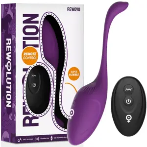 REWOLUTION - Huevo vibrador control remoto para placer inigualable