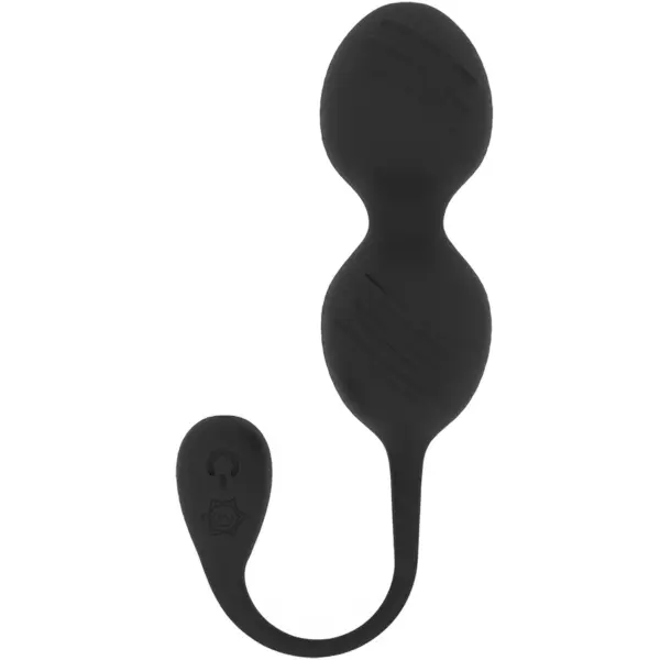 Ritual Nisha - Bolas Kegel Recargables Vibradoras Negras - Imagen 2