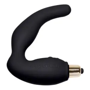 ROCKS-OFF - Naughty-Boy Masajeador del Punto G Masculino 7 V Negro